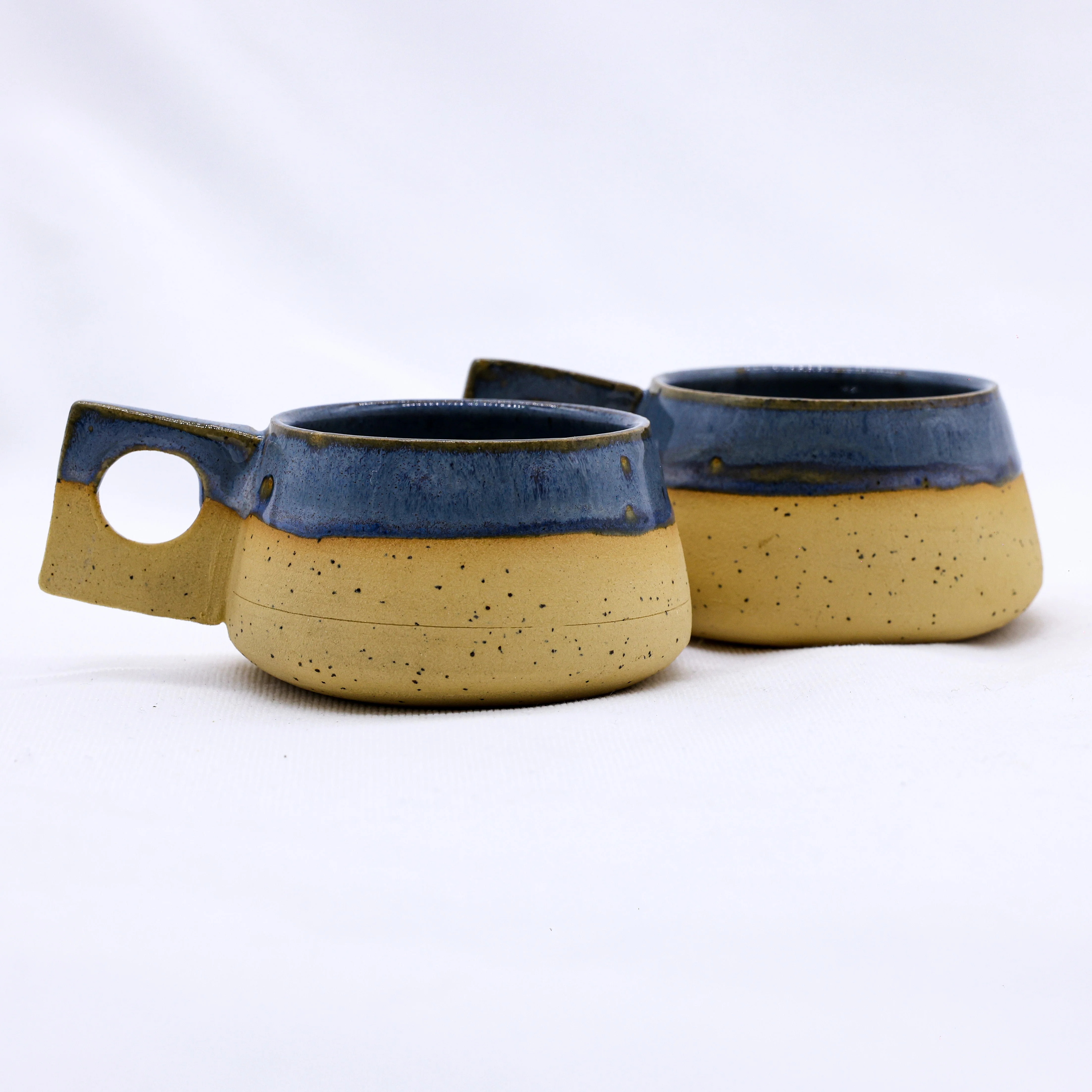 TerraBlu Formo Handmade Ceramic Stoneware Coffee Mug - Image 3